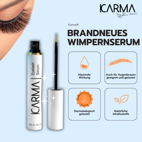 Karma® Nr. 1 Wimpern und Augenbrauen Serum +GRATIS Lippenbalsam